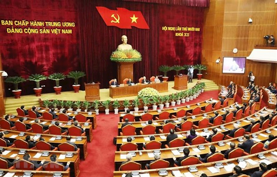 Bế mạc Hội nghị lần thứ 12 Ban Chấp hành Trung ương Đảng khóa XII